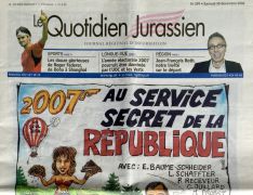 Le Quotidien Jurassien, 30 décembre 2006