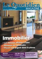 Le Quotidien Magazine, décembre 2009